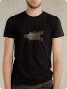 Image of Organic Men's Short Sleeve Tee-Headstock in Black