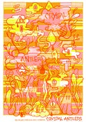 Image of Crystal Antlers Poster - Cambridge, UK
