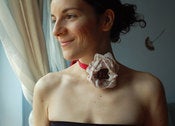 Image of The coquette - fabric choker