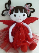 Image of Ruby and Belle Fairy Doll - Red