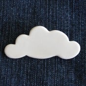 Image of cloud brooch (design 2)