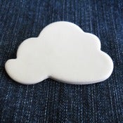 Image of cloud brooch (design 4)