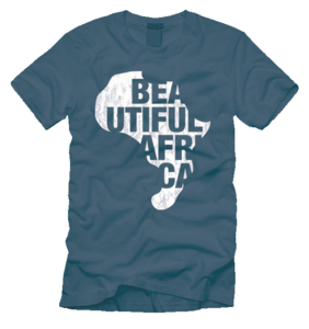 White Logo on Dusk Blue
