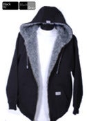 Image of ZIPPER HOOD FLEECE PILE JACKET SM TO 2X (3 per. pack)