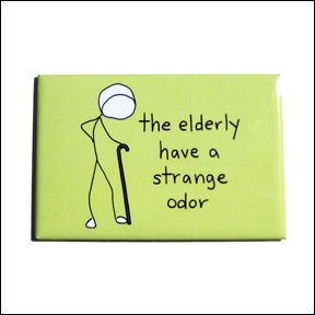 Image of the elderly have a strange odor - MAGNET