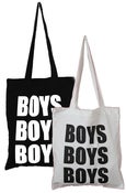 Image of BOYS BOYS BOYS - LOGO TOTE BAG