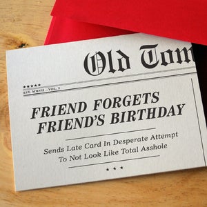 Image of Belated Birthday, H-10