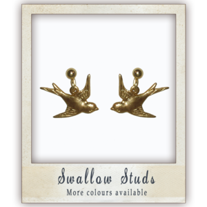 Image of Swallow Studs - More colours available