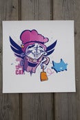 Image of 'Kill The Cat' 300x300mm Print