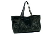 Image of "random miscellaneous" tote bag(black version)