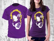 Image of Purple Girlface Tee - AVAILABLE NOW!