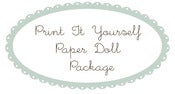 Image of Print It Yourself Paper Doll Package