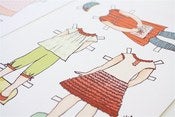 Image of Spring Line Paper Doll Outfits