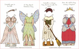 Image of Print It Yourself  Fairy Tale Line Paper Doll Outfits