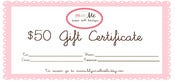Image of Gift Ceritifcate 50 USD