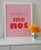 Image of 'Forget Me Not' (Colour Block)