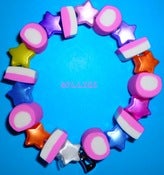 Image of Original Dollies Pink Stars Bracelet