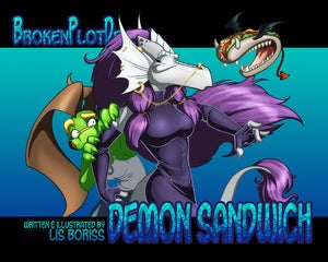 Image of "Demon Sandwich" comic collection, Year 2