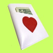Image of Heart ) Mini Card Wallet