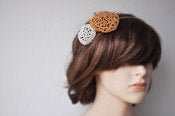 Image of transparent stone headband