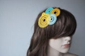 Image of spiro 5 circles hair-clip