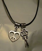 Image of Peace, Love & Haircuts Necklace