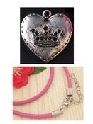 Image of "Royal Love" Pink Necklace (supports Susan G. Koman)