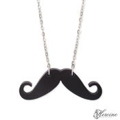 Image of Handle Bar Mustache Necklace
