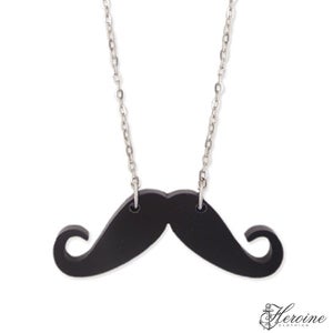 Image of Handle Bar Mustache Necklace
