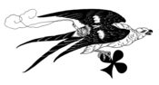 Image of smoking falcon