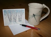 Image of You're Never Lost If You Don't Care Where You Are Notecard