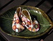 Image of Claire flower wrapped kimono shoes
