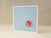 Image of crooked heart mobile card