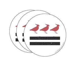 Image of 2birds1blog stickers