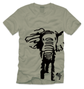 Image of  Elephant on Prairie Dust