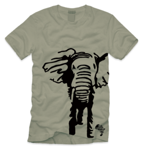  Elephant on Prairie Dust