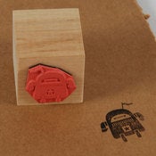 Image of Madbot rubber stamp
