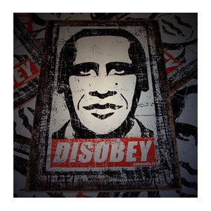 Image of "Disobey" Poster