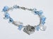 Image of Tiara Charms - Blue Hearts