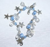 Image of Tiara Charms - Blue Stars