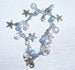 Image of Tiara Charms - Blue Stars