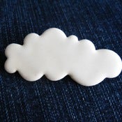 Image of cloud brooch (design 8)
