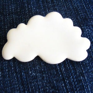 Image of cloud brooch (design 10)