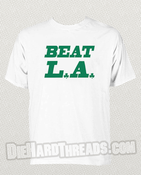 Image of Boston Celtics 1980s Beat L.A. shirt