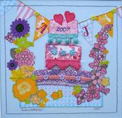 Image of Personalised Wedding Samplers
