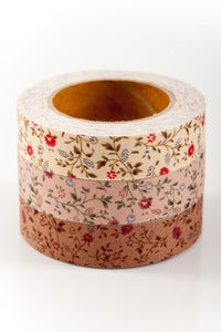 Image of 1 pk fabric tape - mini mums - madison - FT005