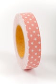 Image of 1 pk fabric tape - polka dots - chloe - FT010