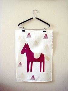 Image of Heppa Linen Tea/Kitchen Towel by Hanna Konola