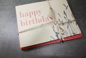 Image of Happy Birthday w/Wheat - Set of 8 Note Cards