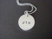 Image of JTM pendentif Argent